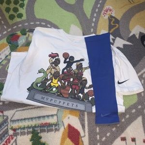 Nike Bundle(Kobe x Lebron Shirt + Shooting Sleeve)